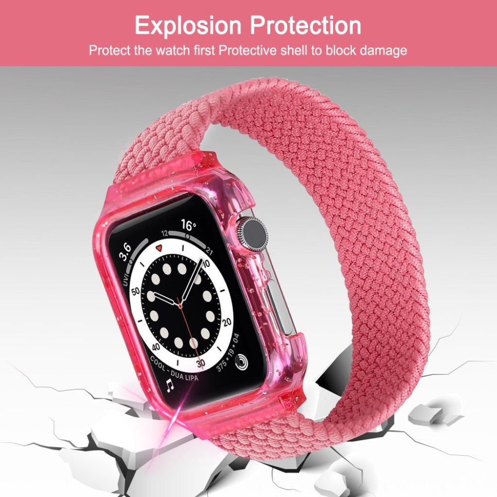 Meget slidstærk Universal Apple Nylon Rem - Størrelse: S - Pink#serie_2