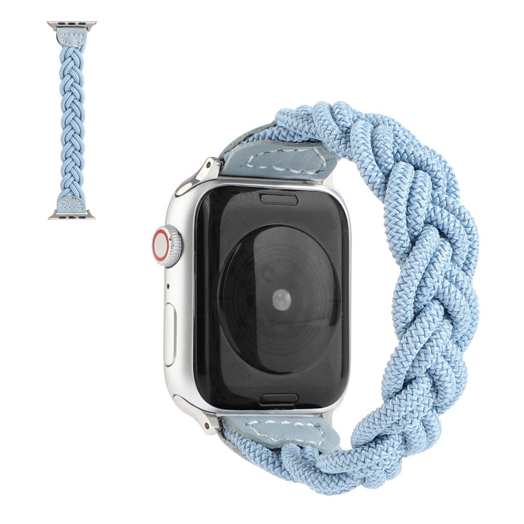 Meget pænt Universal Apple Nylon Rem - Blå#serie_11
