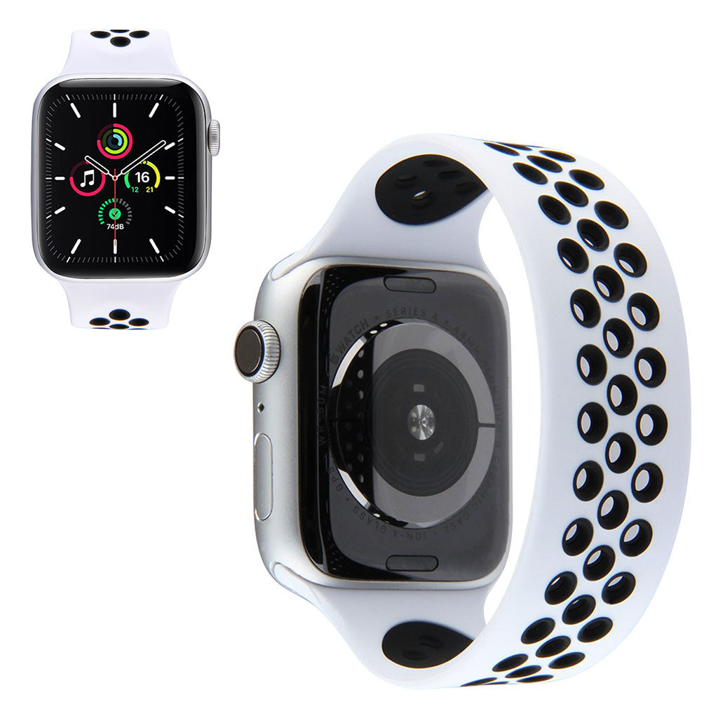 Super sejt Universal Apple Silikone Rem - StΓΈrrelse: M - Hvid#serie_1