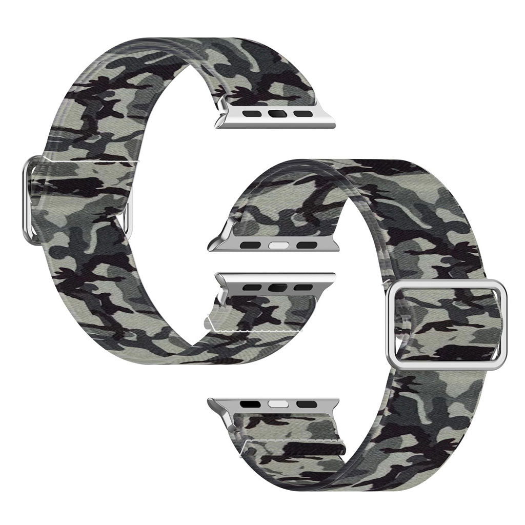 Stilren Universal Apple Nylon Rem - Sølv#serie_8