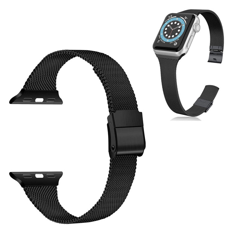 Mega pænt Universal Apple Metal Rem - Sort#serie_083