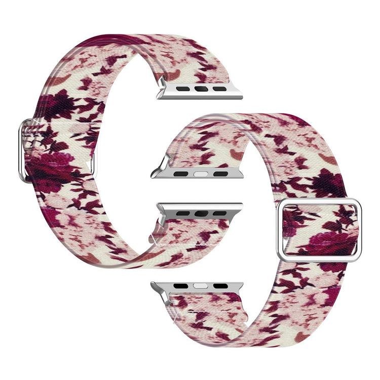 Apple Watch Series 6 / 5 40mm pattern printing watch band - Peony#serie_10