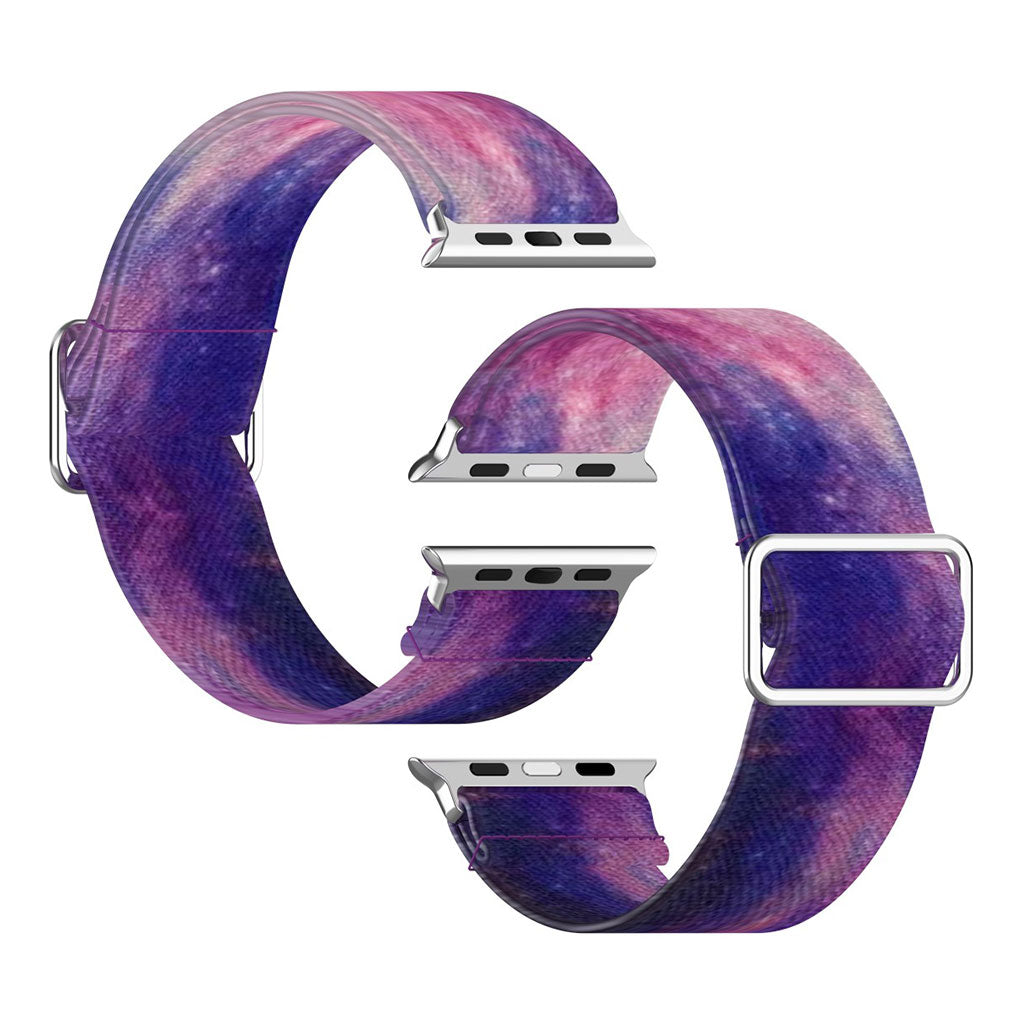 Apple Watch Series 6 / 5 40mm pattern printing watch band - Starry Sky#serie_11