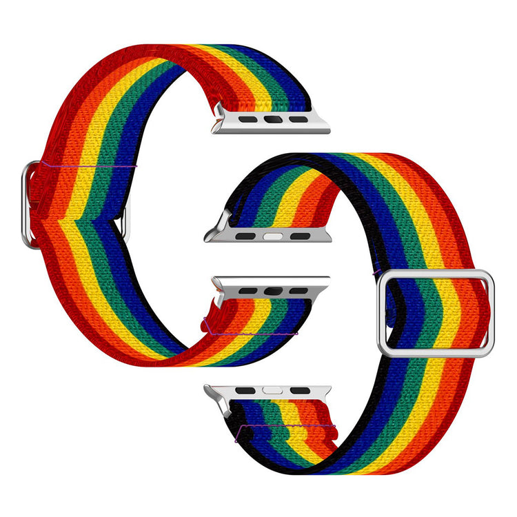 Apple Watch Series 6 / 5 40mm pattern printing watch band - Rainbow#serie_2