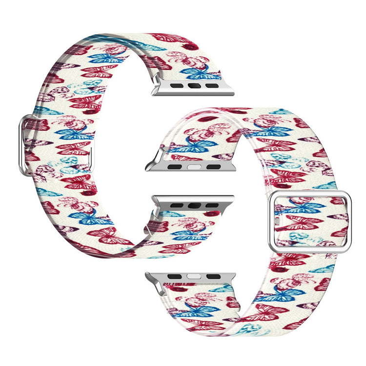 Apple Watch Series 6 / 5 40mm pattern printing watch band - Butterfly#serie_5