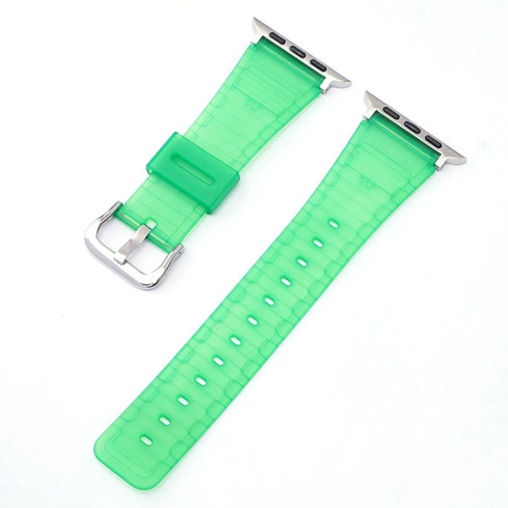 Rigtigt fantastisk Universal Apple Silikone Rem - Grøn#serie_5
