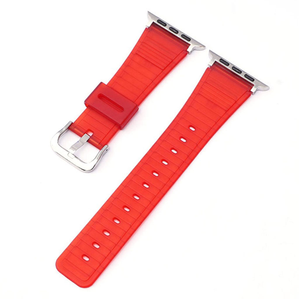 Rigtigt fantastisk Universal Apple Silikone Rem - Rød#serie_9