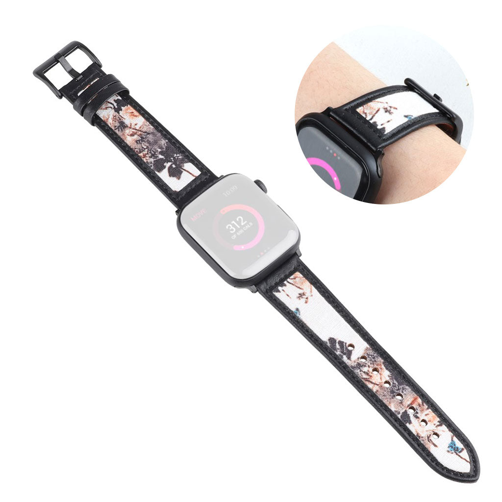 Rigtigt holdbart Universal Apple Kunstlæder Rem - Brun#serie_2