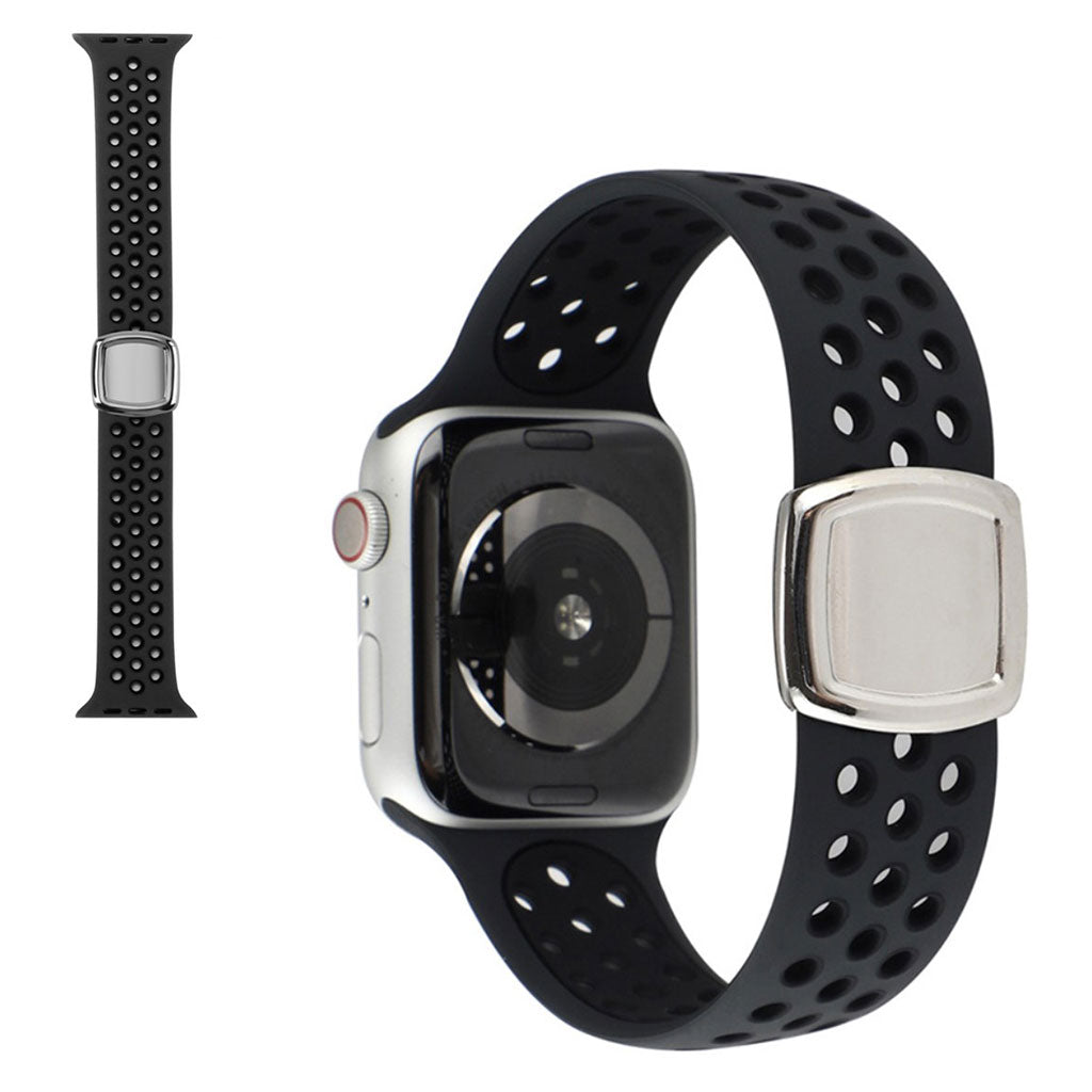 Vildt skΓΈn Universal Apple Silikone Rem - Sort#serie_1
