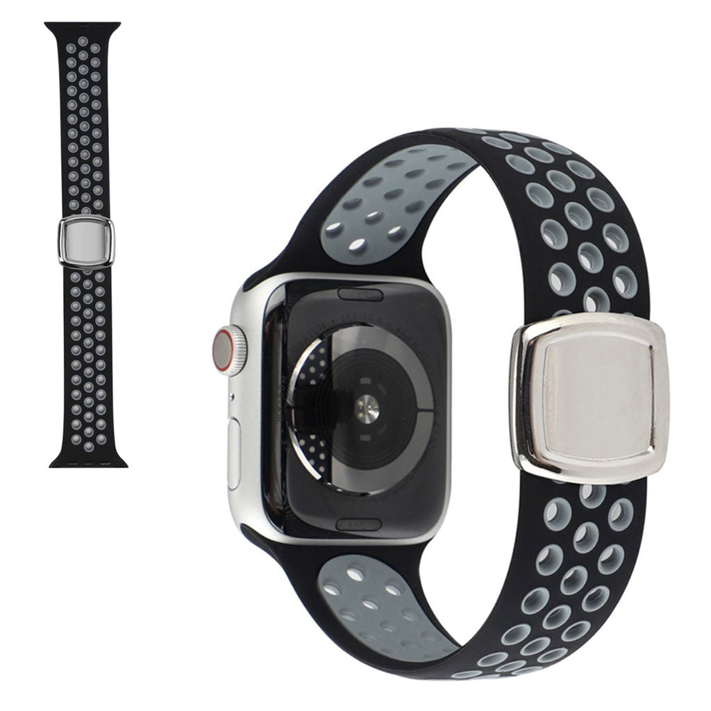 Vildt skøn Universal Apple Silikone Rem - Sort#serie_5