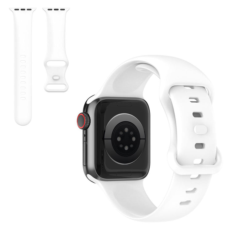 Skøn Universal Apple Silikone Rem - Størrelse: S - Hvid#serie_3