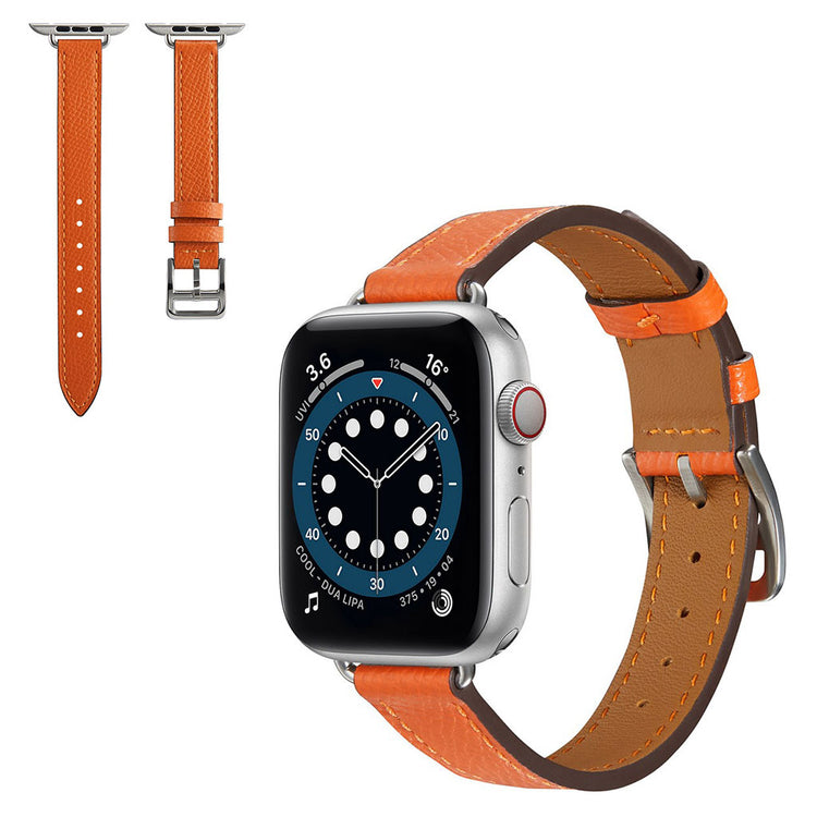 Super kønt Universal Apple Kunstlæder Rem - Orange#serie_4