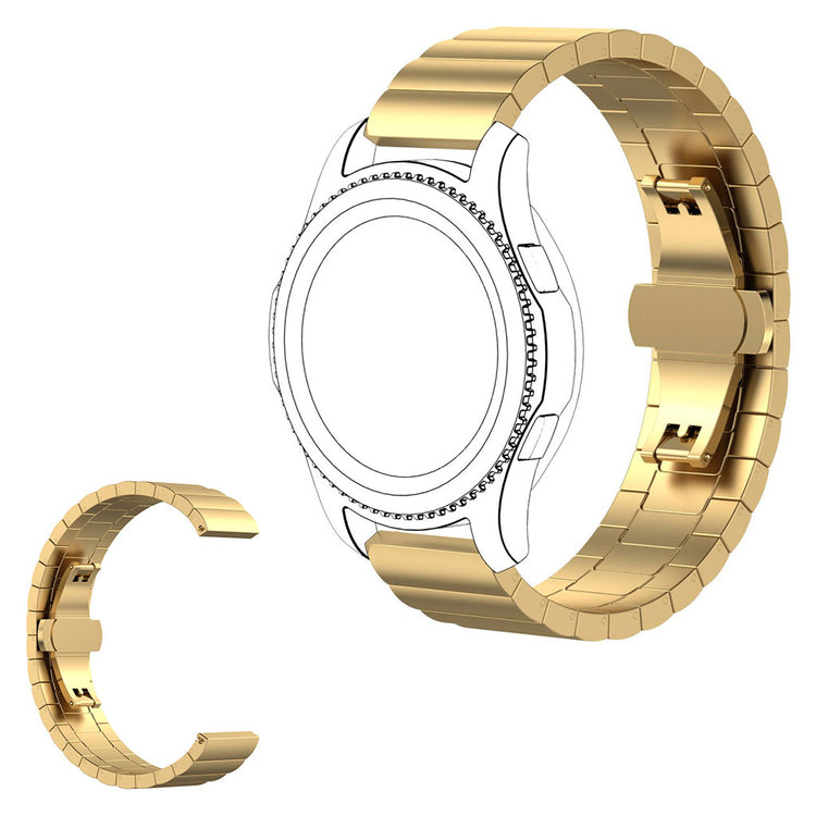 Super skøn Universal Apple Metal Rem - Guld#serie_2