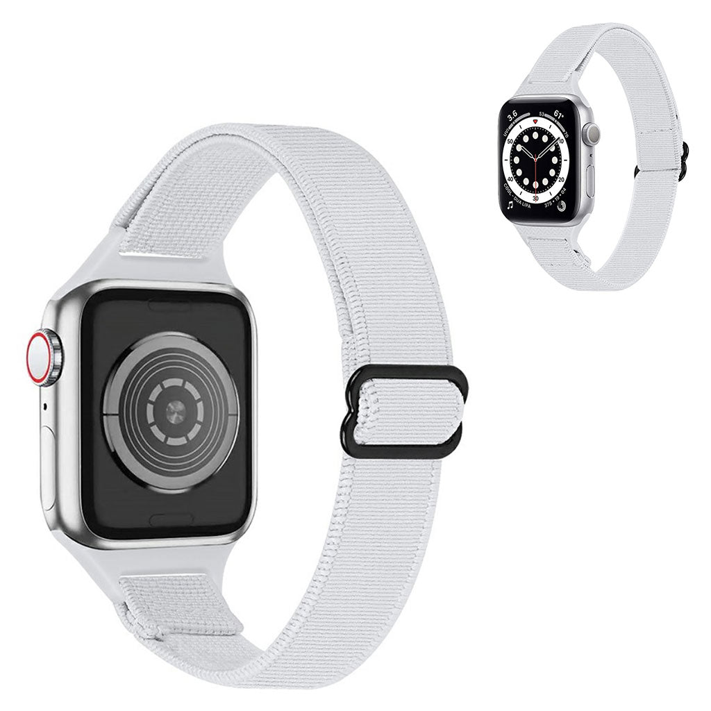 Helt vildt sejt Universal Apple Nylon Rem - Hvid#serie_20