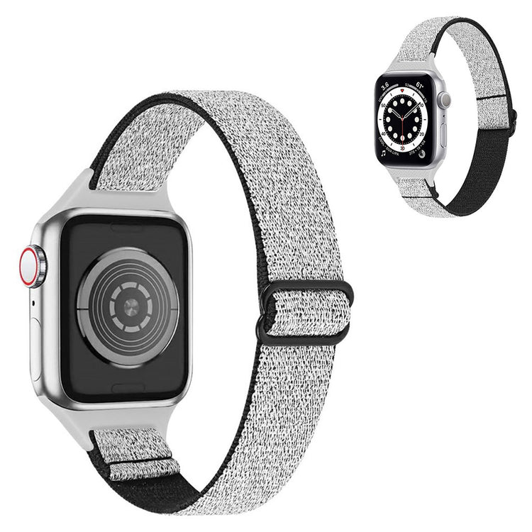 Helt vildt sejt Universal Apple Nylon Rem - Sølv#serie_6