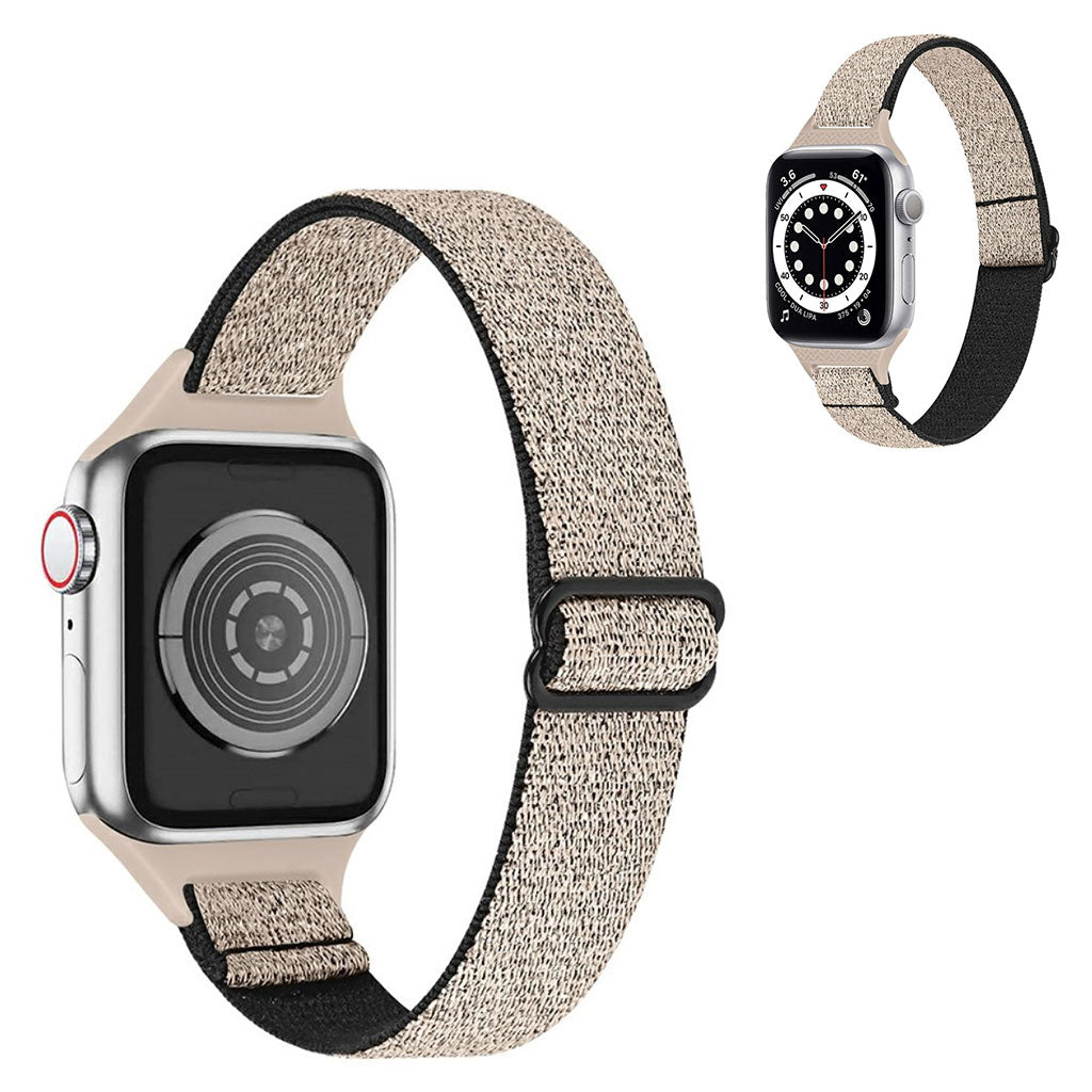 Helt vildt sejt Universal Apple Nylon Rem - Sølv#serie_8