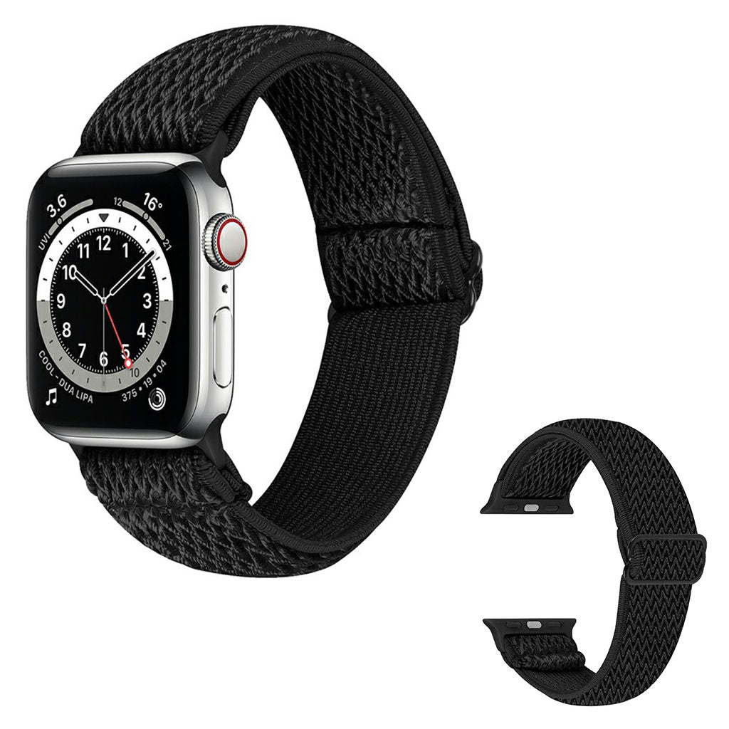 Meget fint Universal Apple Nylon Rem - Sort#serie_9