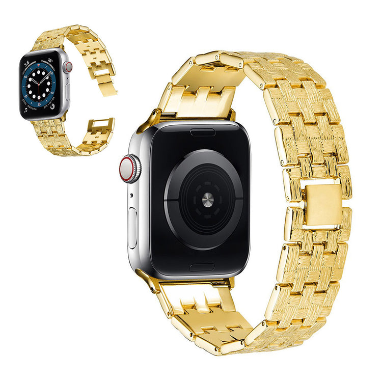Mega holdbart Universal Apple Metal Rem - Guld#serie_3