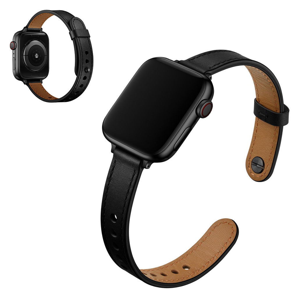 Helt vildt cool Universal Apple Γgte lΓ¦der Rem - Sort#serie_1