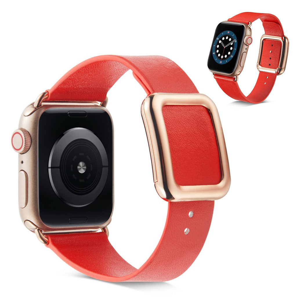 Super godt Universal Apple Kunstlæder Rem - Rød#serie_3