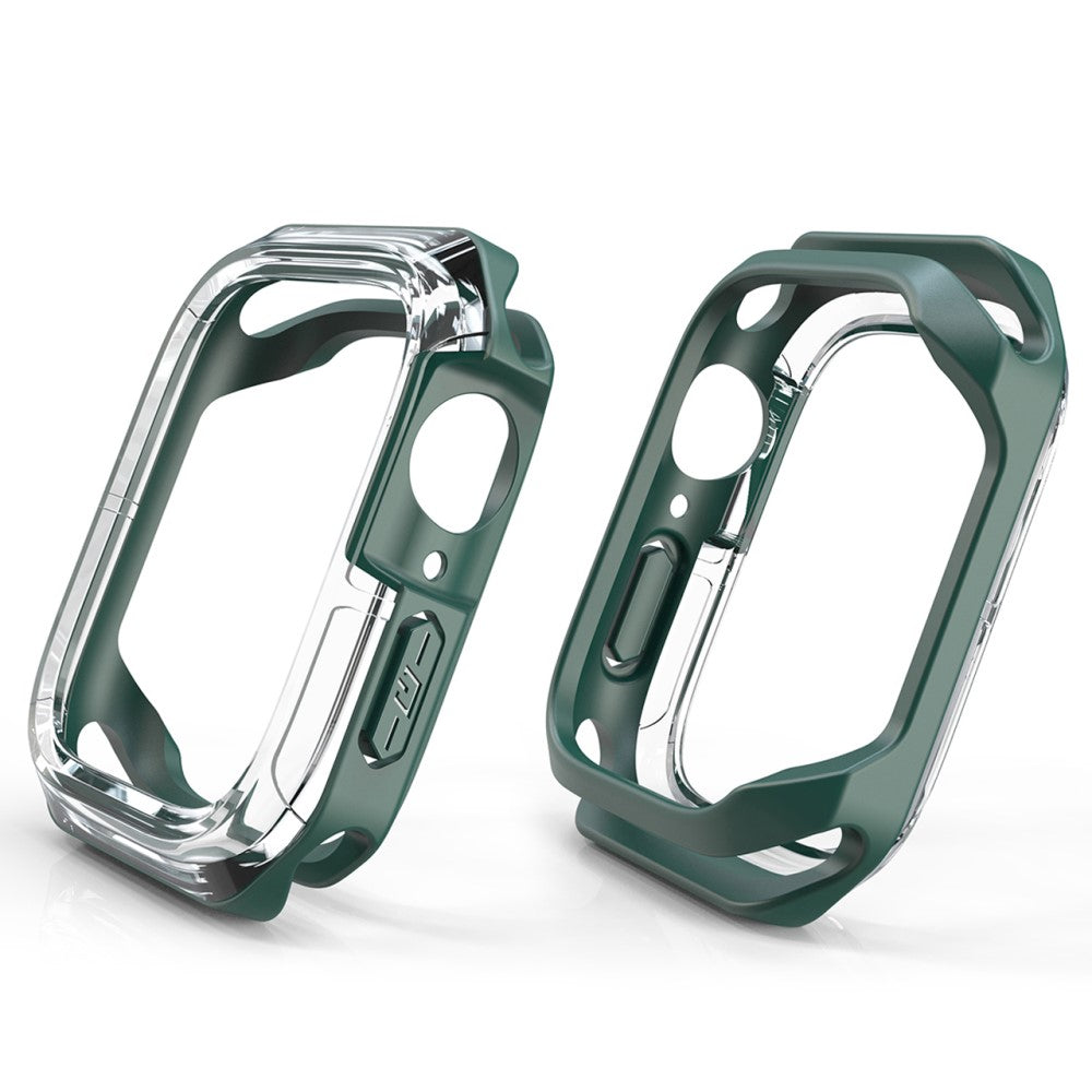 Universal Apple Gennemsigtig Silikone Bumper  - Grøn#serie_1