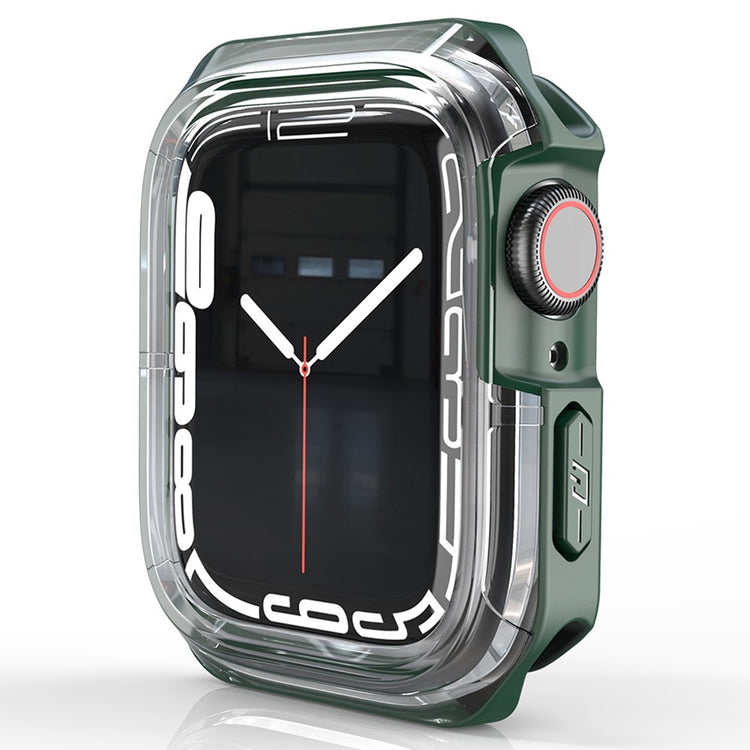 Universal Apple Gennemsigtig Silikone Bumper  - Grøn#serie_1