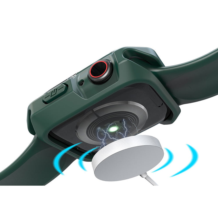 Universal Apple Gennemsigtig Silikone Bumper  - Grøn#serie_1