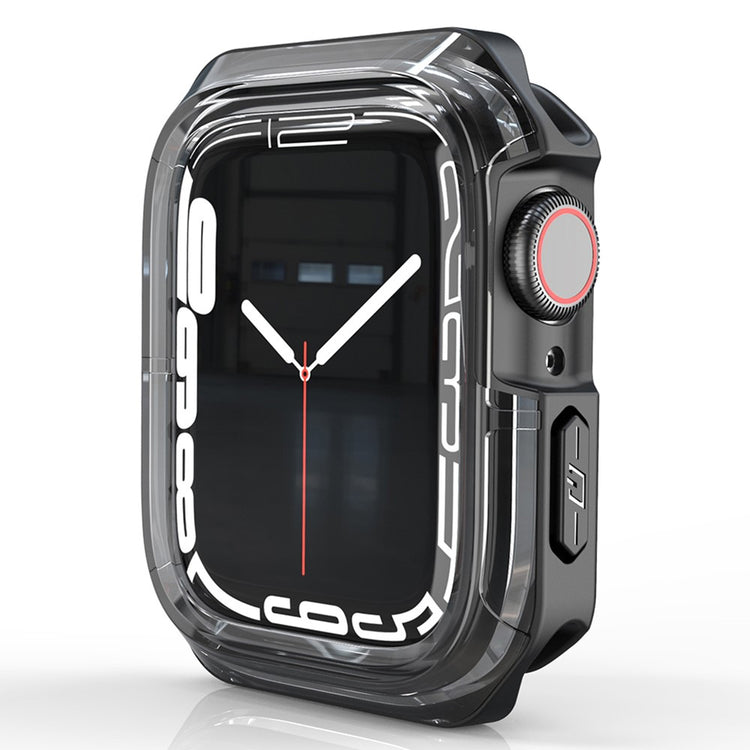 Universal Apple Gennemsigtig Silikone Bumper  - Sort#serie_2