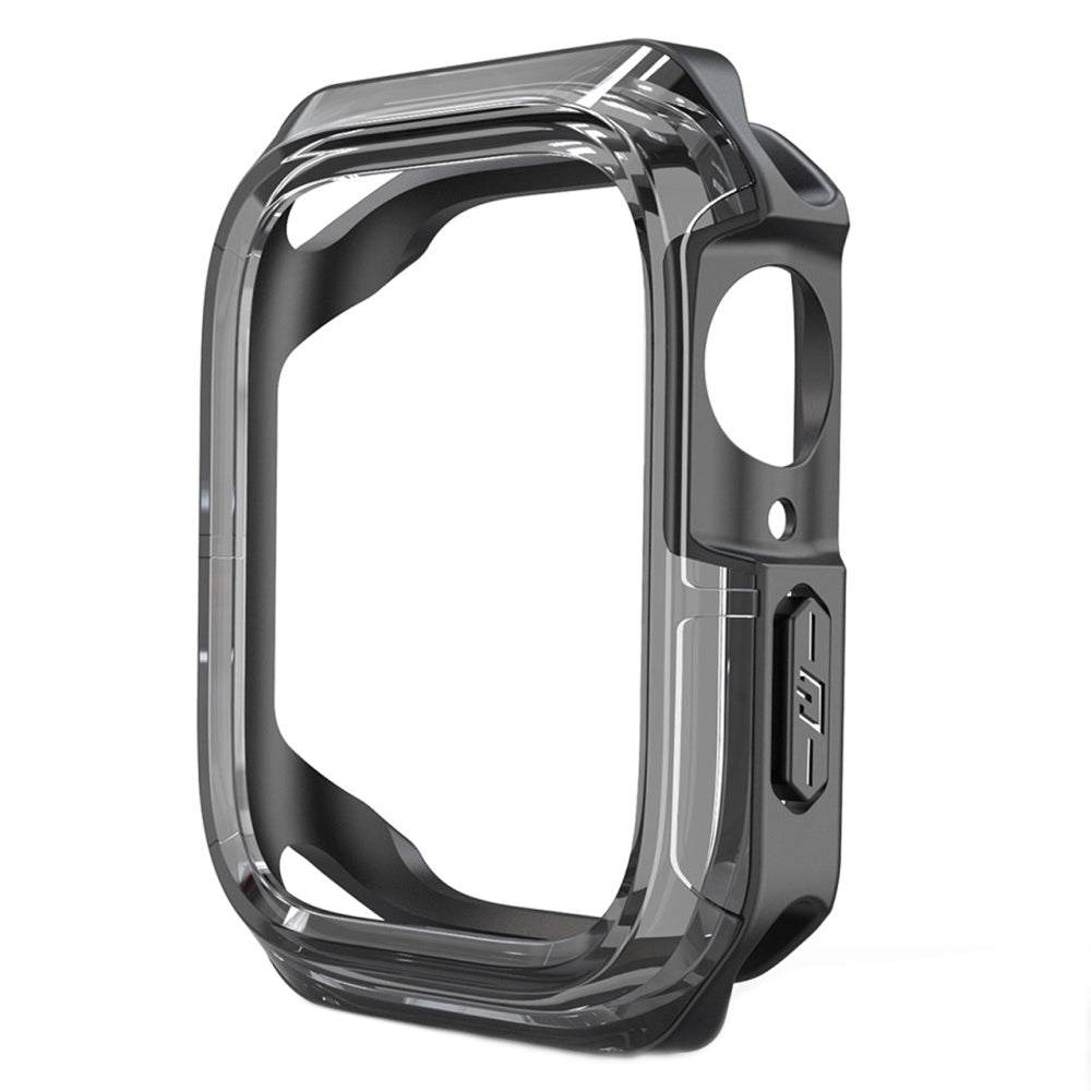 Universal Apple Gennemsigtig Silikone Bumper  - Sort#serie_2