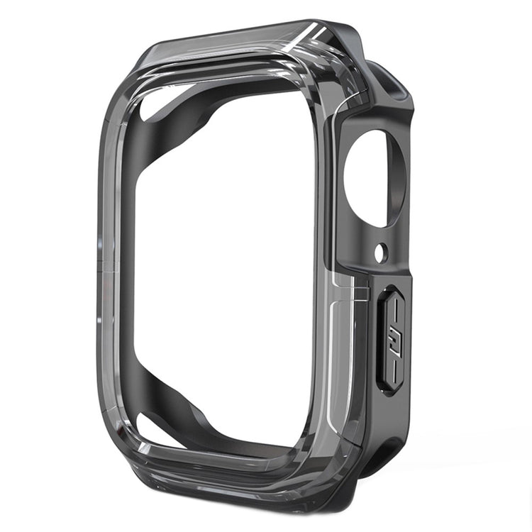 Universal Apple Gennemsigtig Silikone Bumper  - Sort#serie_2