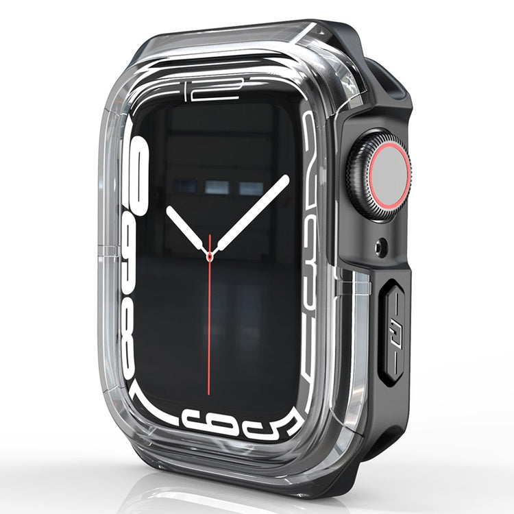 Universal Apple Gennemsigtig Silikone Bumper  - Sort#serie_3