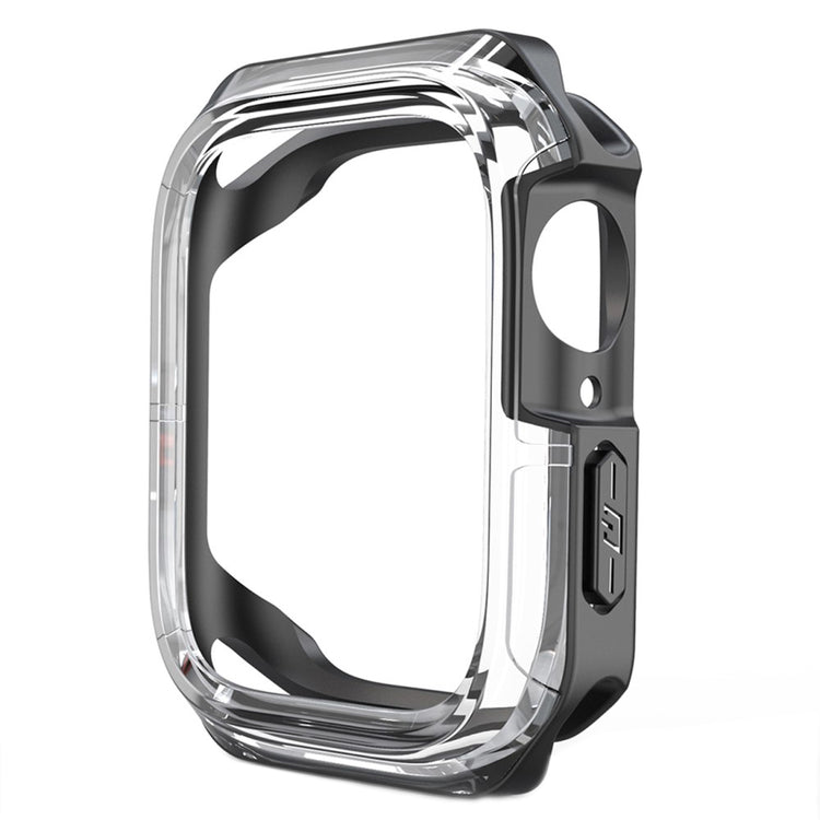 Universal Apple Gennemsigtig Silikone Bumper  - Sort#serie_3