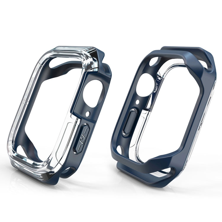 Universal Apple Gennemsigtig Silikone Bumper  - Blå#serie_5