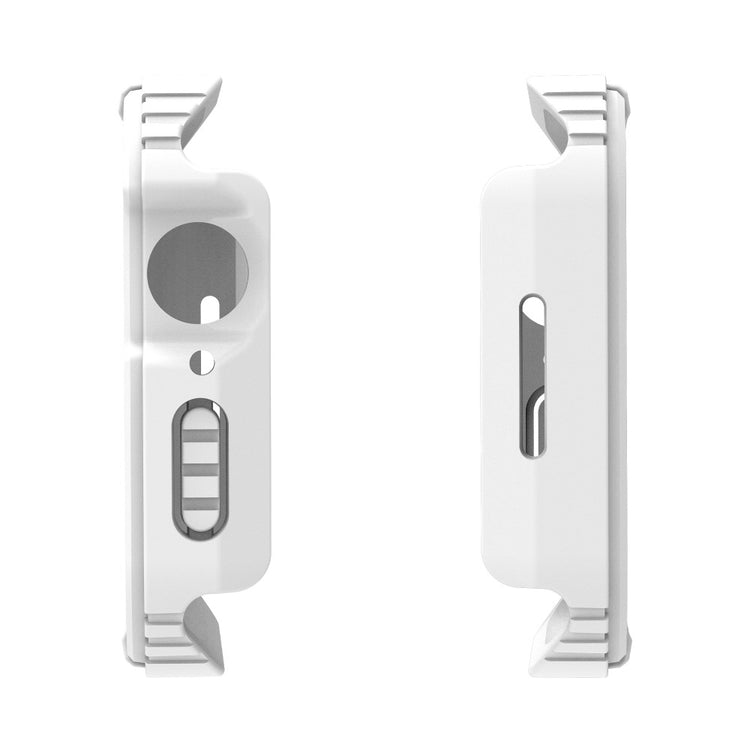 Mega Fed Universal Apple Cover med Skærmbeskytter i Plastik og Hærdet Glas - Hvid#serie_2