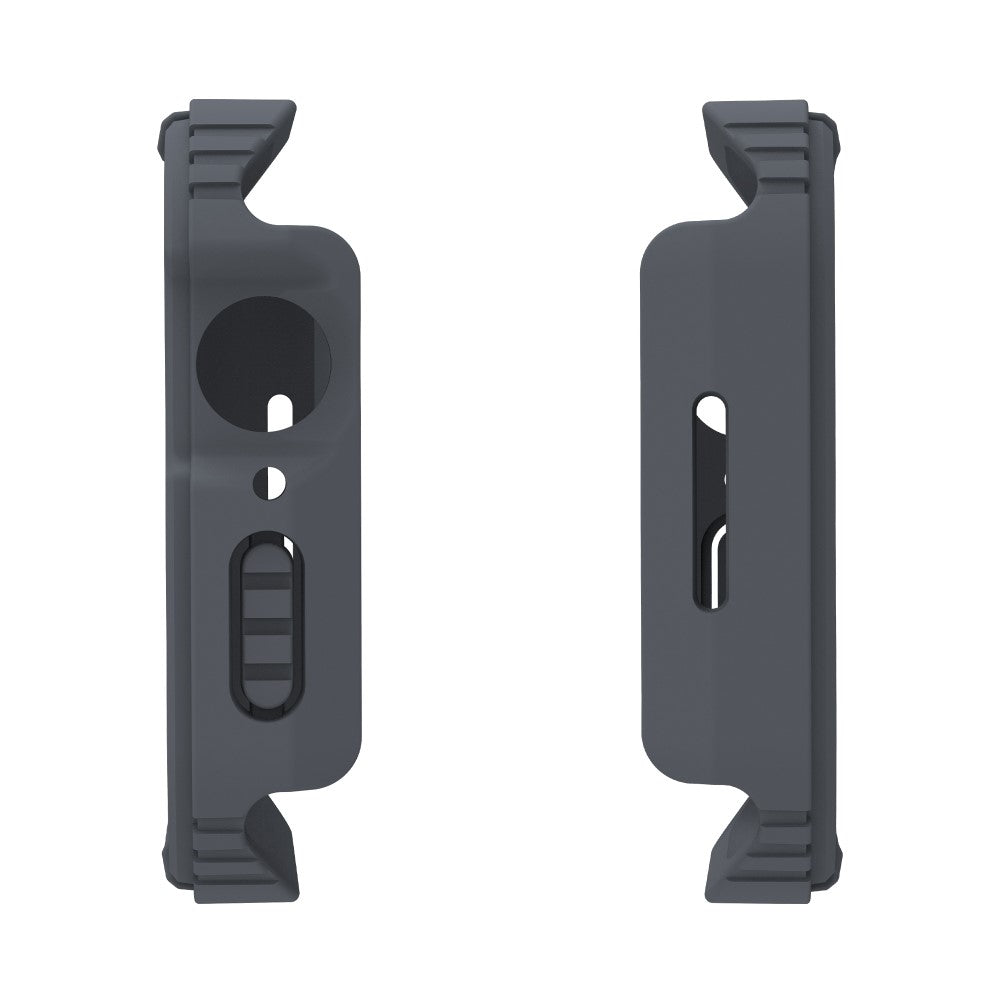 Mega Fed Universal Apple Cover med Skærmbeskytter i Plastik og Hærdet Glas - Sølv#serie_4