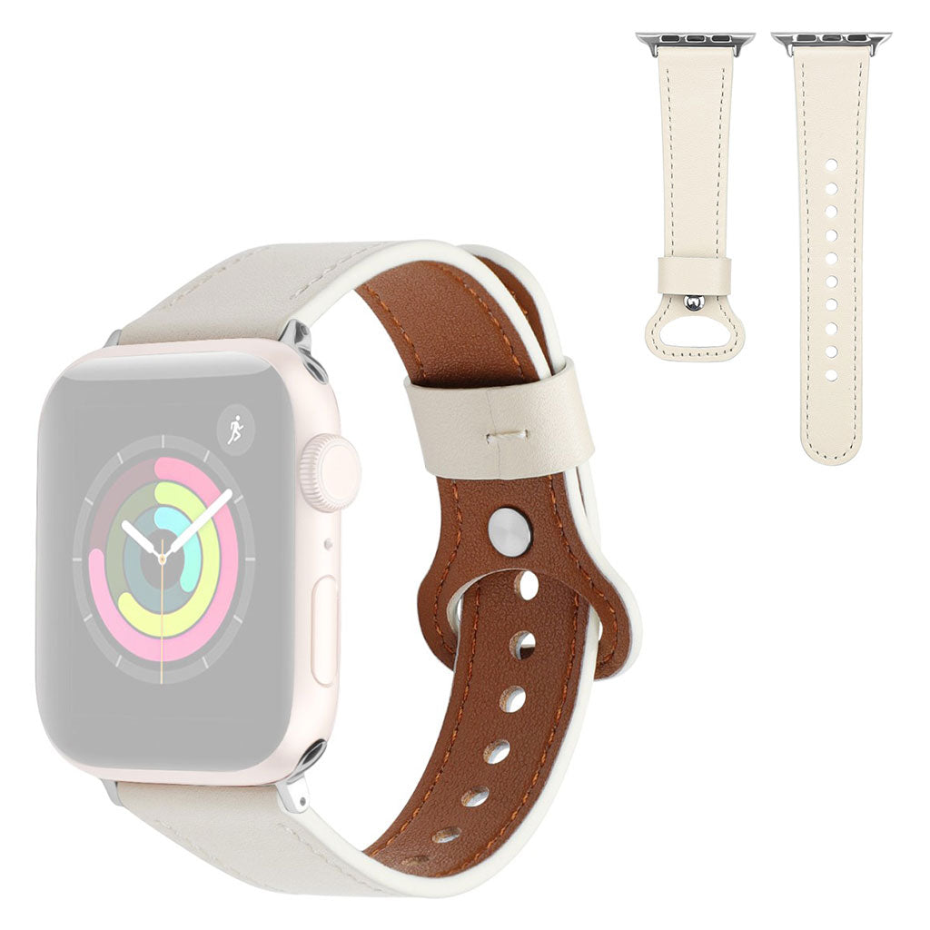 Vildt cool Universal Apple Ægte læder Rem - Brun#serie_2