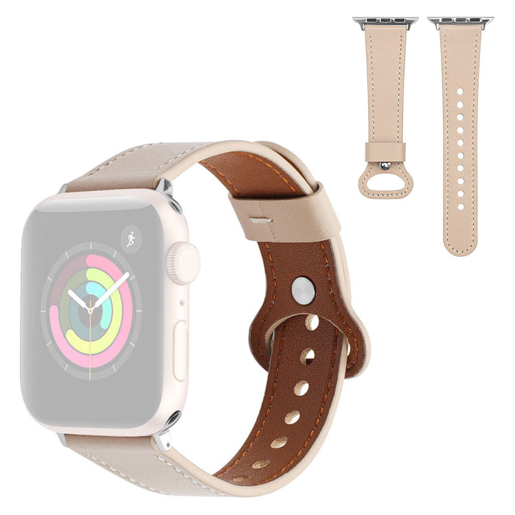 Vildt cool Universal Apple Ægte læder Rem - Brun#serie_3