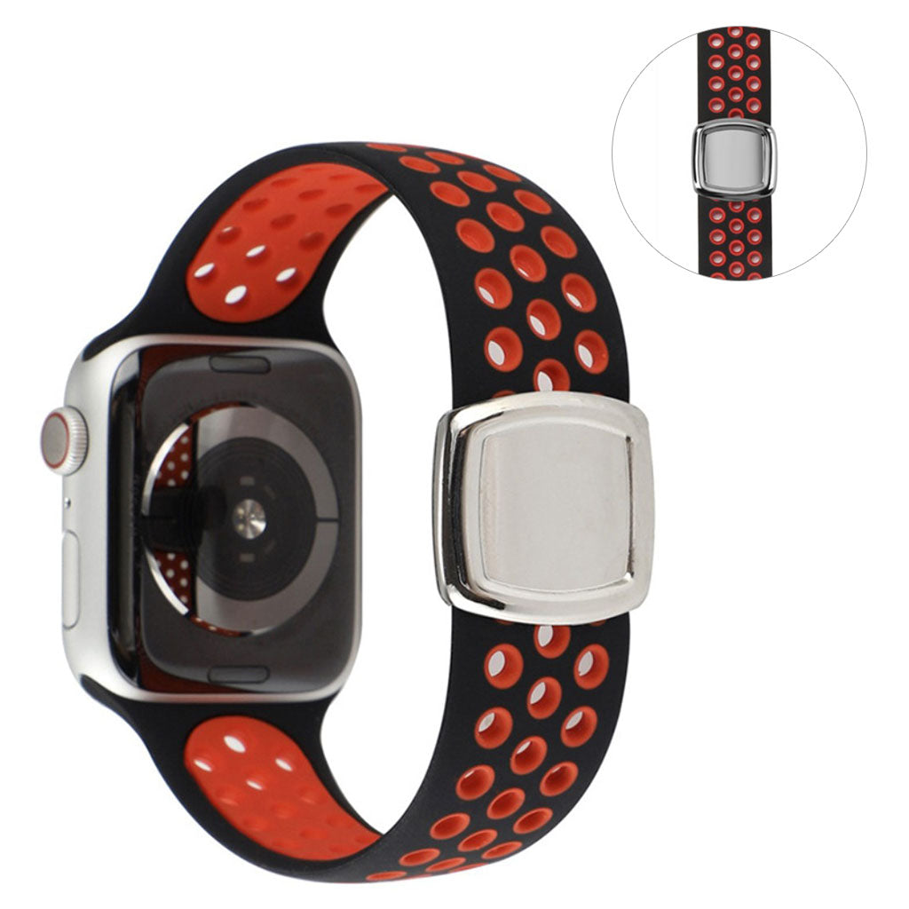 Super smuk Universal Apple Silikone Rem - Rød#serie_4