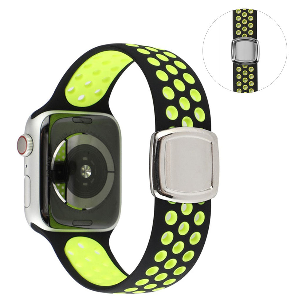 Super smuk Universal Apple Silikone Rem - Gul#serie_8