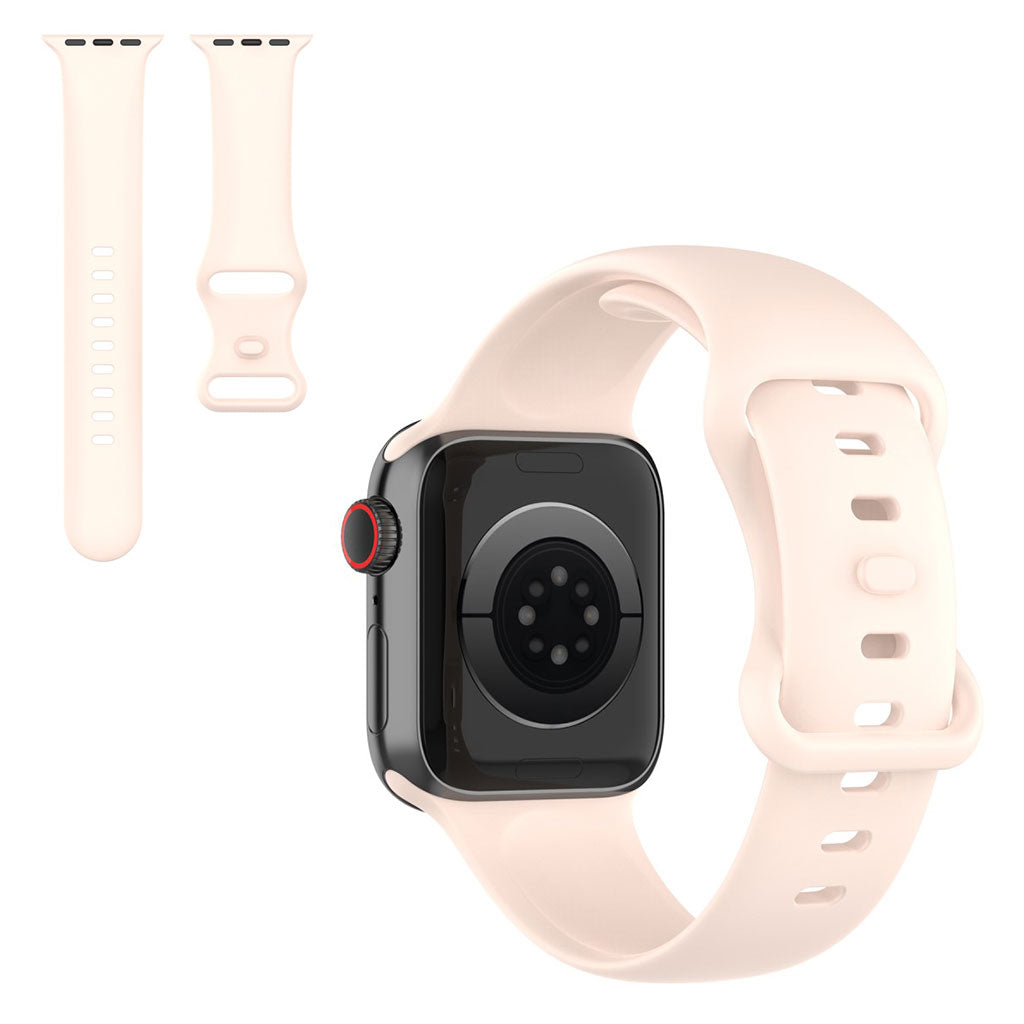 Helt vildt fint Universal Apple Silikone Rem - Størrelse: S - Pink#serie_6