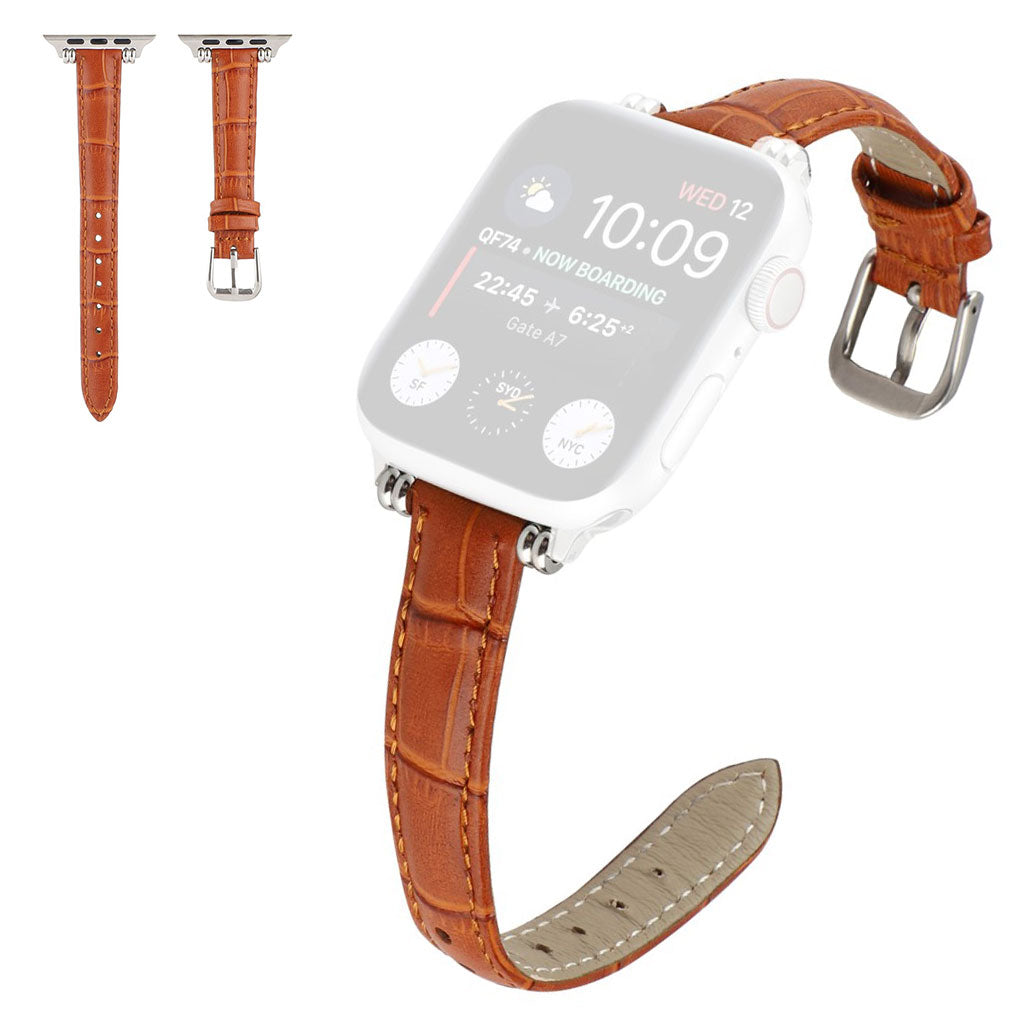 Helt vildt fed Universal Apple Ægte læder Rem - Brun#serie_8