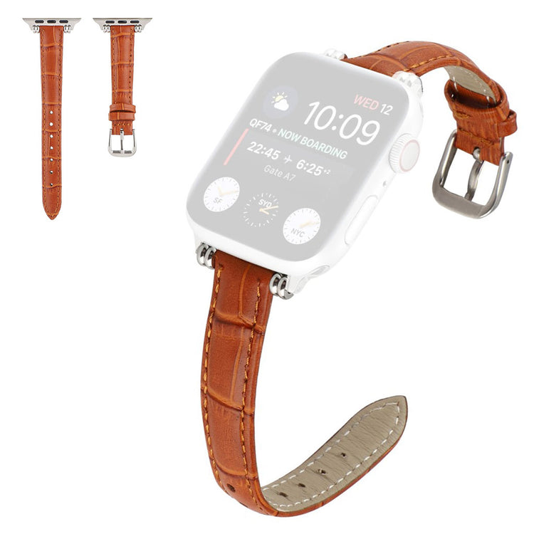 Helt vildt fed Universal Apple Ægte læder Rem - Brun#serie_8