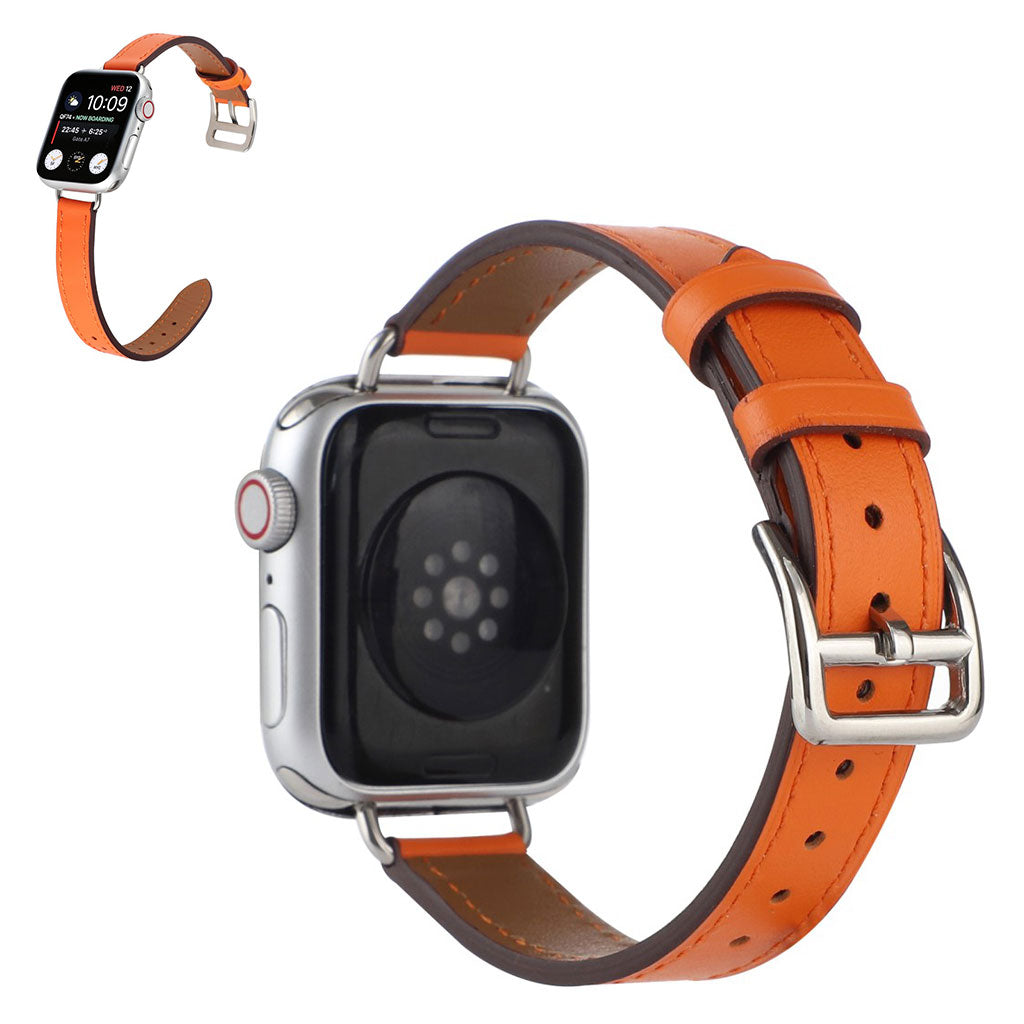 Supercool Universal Apple Ægte læder Rem - Orange#serie_3