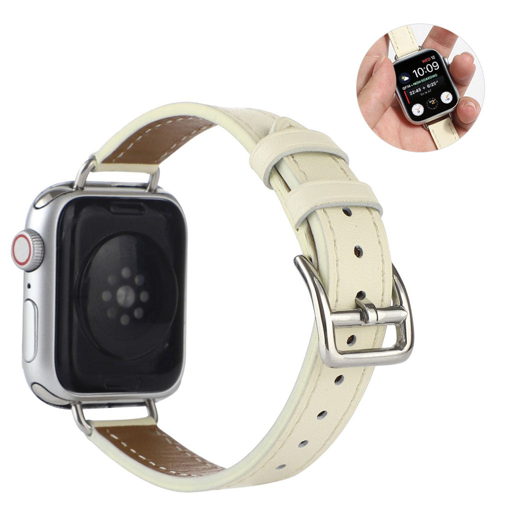 Flot Universal Apple Kunstlæder Rem - Hvid#serie_2