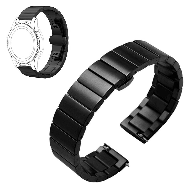 Super hårdfør Universal Apple Metal Rem - Sort#serie_3