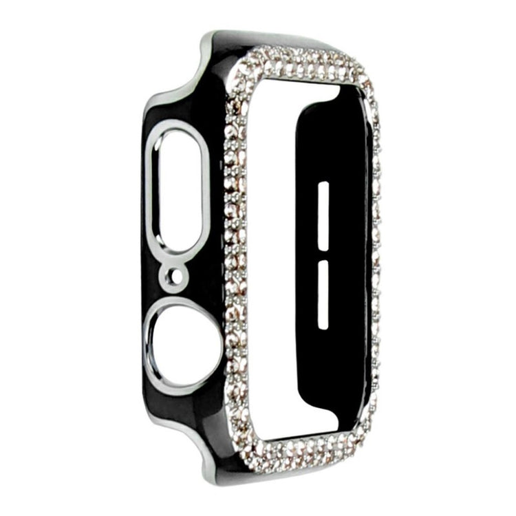 Universal Apple  Plastik og Rhinsten Bumper  - Sort#serie_6