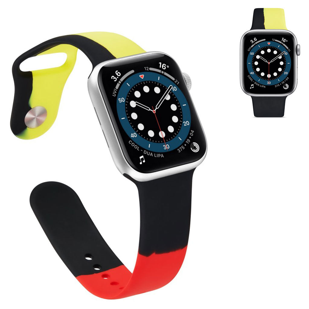 Super cool Universal Apple Silikone Rem - StΓΈrrelse: S - Flerfarvet#serie_1