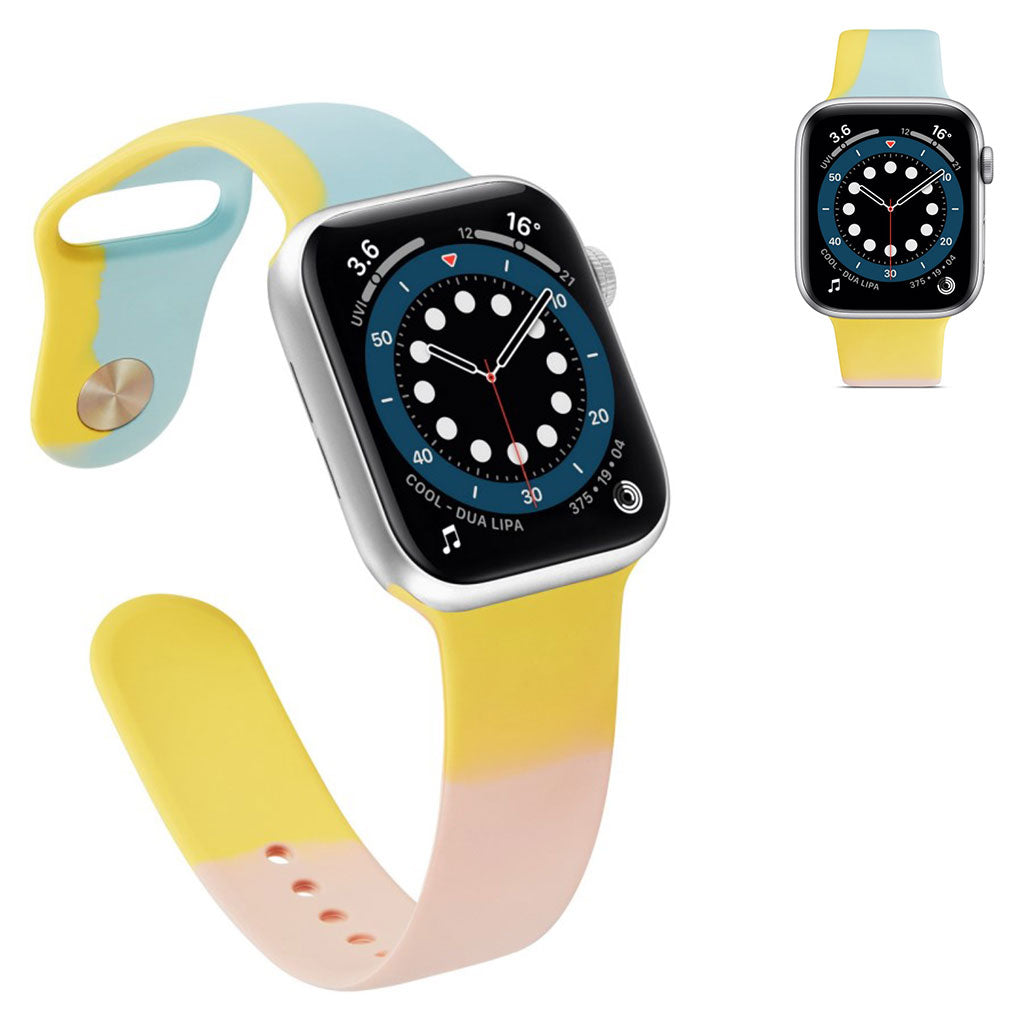 Super cool Universal Apple Silikone Rem - Størrelse: S - Flerfarvet#serie_3