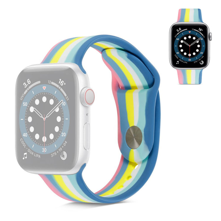 Super fantastisk Universal Apple Silikone Rem - Størrelse: S - Flerfarvet#serie_2