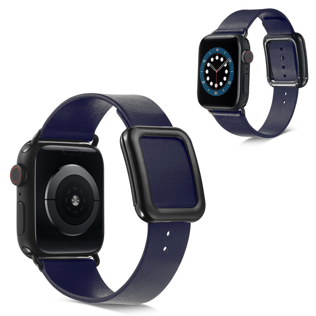 Mega elegant Universal Apple Kunstlæder Rem - Blå#serie_8